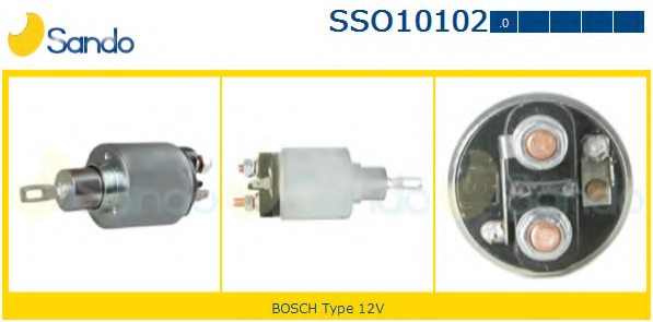 SANDO SSO10102.0 Solenoid Switch, starter
